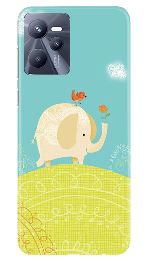Elephant Painting Case for Realme C35