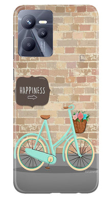 Happiness Mobile Back Case for Realme C35 (Design - 53)