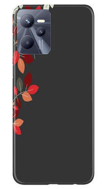 Grey Background Mobile Back Case for Realme C35 (Design - 71)