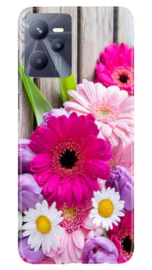 Coloful Daisy2 Mobile Back Case for Realme C35 (Design - 76)