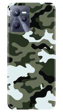 Army Camouflage Mobile Back Case for Realme C35  (Design - 108)