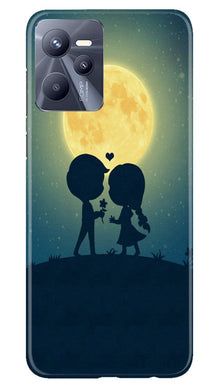 Love Couple Mobile Back Case for Realme C35  (Design - 109)