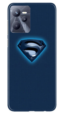 Superman Superhero Mobile Back Case for Realme C35  (Design - 117)