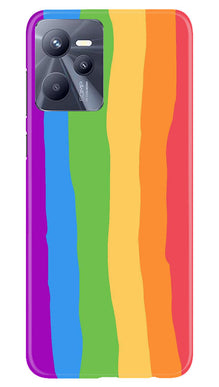 Multi Color Baground Mobile Back Case for Realme C35  (Design - 139)