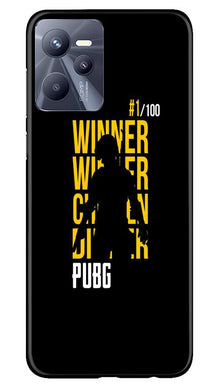 Pubg Winner Winner Mobile Back Case for Realme C35  (Design - 146)