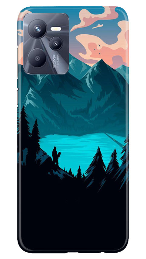 Mountains Case for Realme C35 (Design - 155)