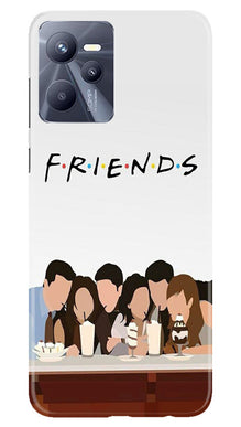 Friends Mobile Back Case for Realme C35 (Design - 169)