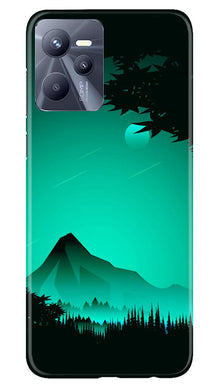 Moon Mountain Mobile Back Case for Realme C35 (Design - 173)