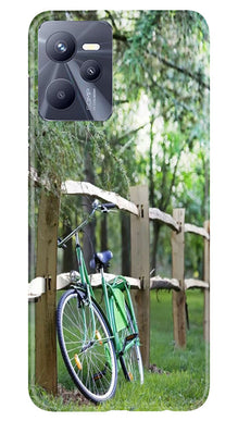 Bicycle Mobile Back Case for Realme C35 (Design - 177)