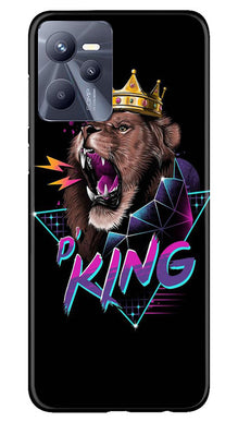 Colorful Square Mobile Back Case for Realme C35 (Design - 187)