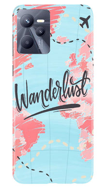 Red Heart Cycle Mobile Back Case for Realme C35 (Design - 191)