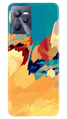 Modern Art Mobile Back Case for Realme C35 (Design - 204)
