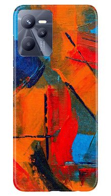 Modern Art Mobile Back Case for Realme C35 (Design - 205)