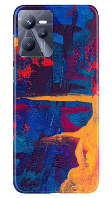 Modern Art Mobile Back Case for Realme C35 (Design - 206)