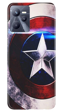 Captain America Mobile Back Case for Realme C35 (Design - 249)