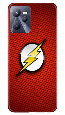 Superheros Logo Mobile Back Case for Realme C35 (Design - 220)