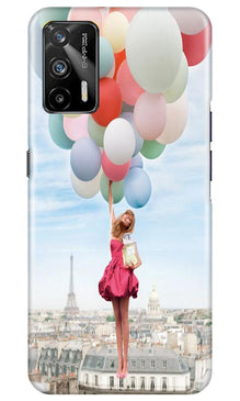 Girl with Baloon Mobile Back Case for Realme GT (Design - 84)