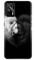 Dark White Lion Case for Realme GT  (Design - 140)