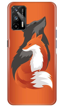 Wolf  Mobile Back Case for Realme GT (Design - 224)