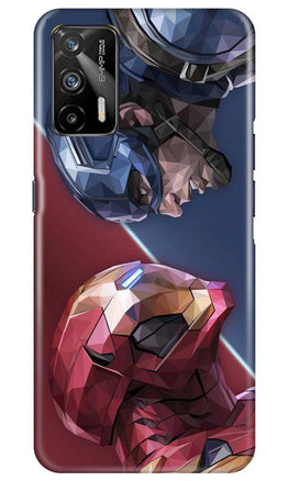 Ironman Captain America Case for Realme GT (Design No. 245)