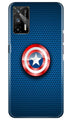 Captain America Shield Case for Realme GT (Design No. 253)