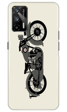 MotorCycle Mobile Back Case for Realme GT (Design - 259)