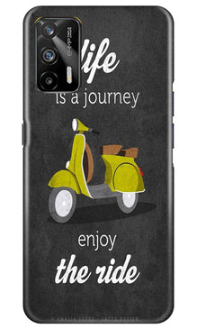 Life is a Journey Mobile Back Case for Realme GT (Design - 261)