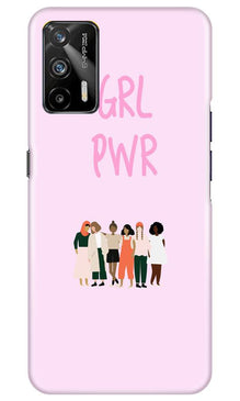 Girl Power Mobile Back Case for Realme GT (Design - 267)