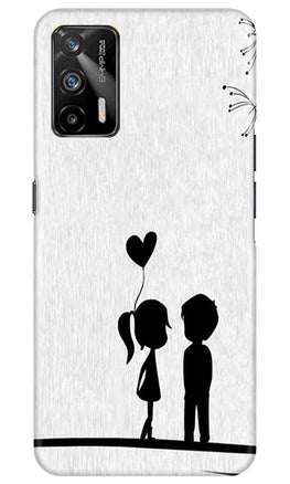 Cute Kid Couple Case for Realme GT (Design No. 283)