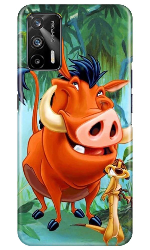 Timon and Pumbaa Mobile Back Case for Realme GT (Design - 305)
