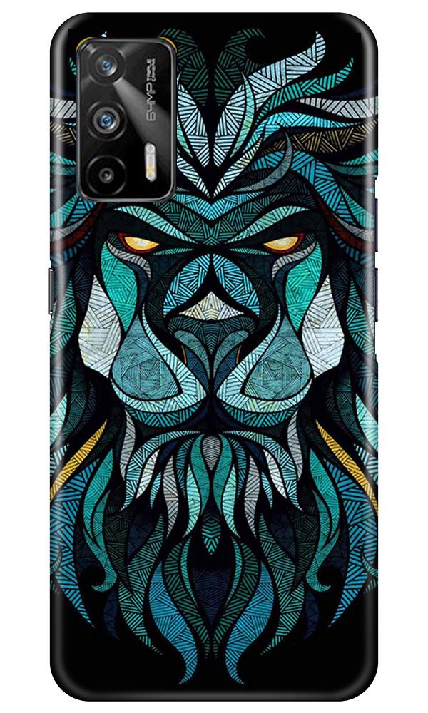 Lion Mobile Back Case for Realme GT (Design - 314)