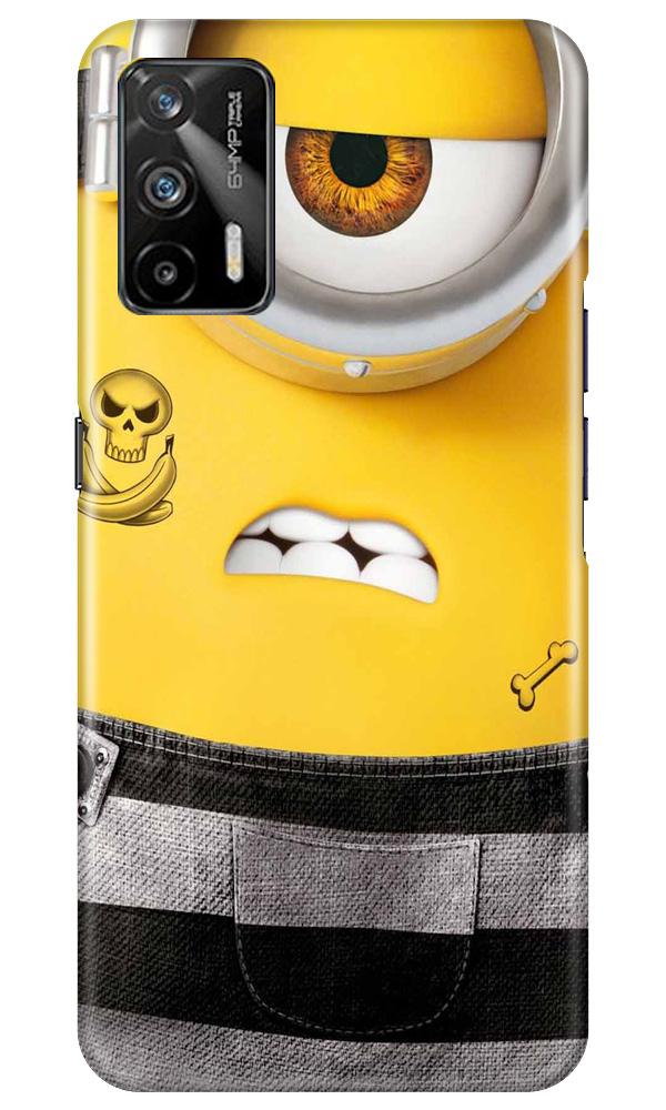 Minion Mobile Back Case for Realme GT (Design - 324)