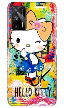 Hello Kitty Mobile Back Case for Realme GT (Design - 362)