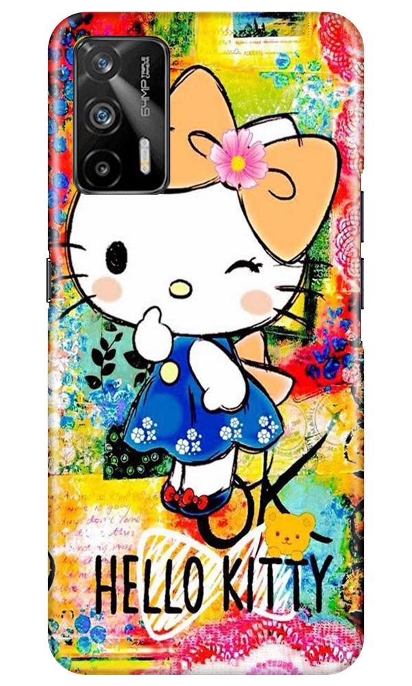 Hello Kitty Mobile Back Case for Realme GT (Design - 362)