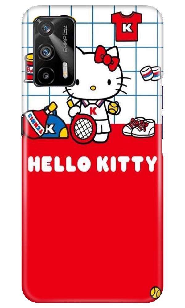 Hello Kitty Mobile Back Case for Realme GT (Design - 363)