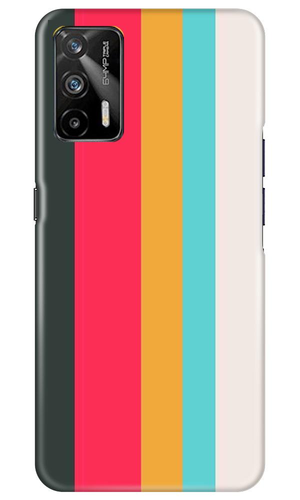 Color Pattern Mobile Back Case for Realme GT (Design - 369)