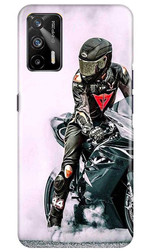 Biker Mobile Back Case for Realme GT (Design - 383)