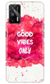 Good Vibes Only Mobile Back Case for Realme GT (Design - 393)