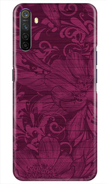 Purple Backround Mobile Back Case for Realme X2 (Design - 22)