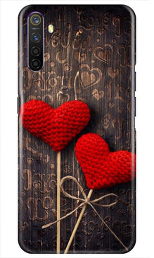 Red Hearts Mobile Back Case for Realme X2 (Design - 80)