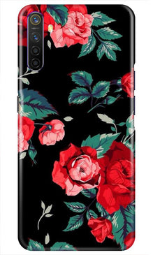Red Rose2 Mobile Back Case for Realme X2 (Design - 81)