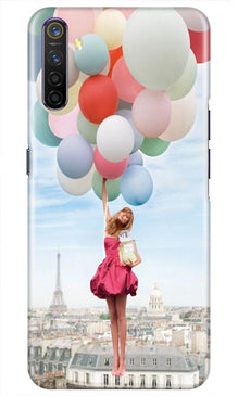 Girl with Baloon Mobile Back Case for Realme X2 (Design - 84)