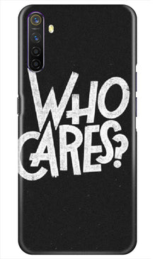 Who Cares Mobile Back Case for Realme X2 (Design - 94)