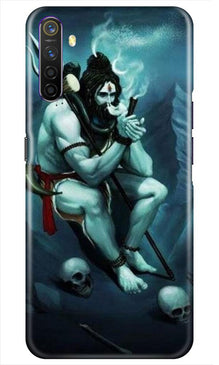 Lord Shiva Mahakal2 Mobile Back Case for Realme X2 (Design - 98)