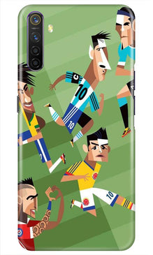Football Mobile Back Case for Realme X2  (Design - 166)