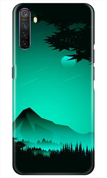 Moon Mountain Mobile Back Case for Realme X2 (Design - 204)
