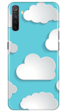Clouds Mobile Back Case for Realme X2 (Design - 210)