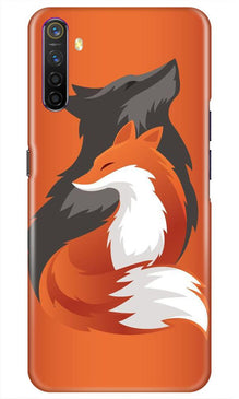 Wolf  Mobile Back Case for Realme X2 (Design - 224)