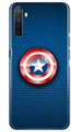 Captain America Shield Case for Realme X2 (Design No. 253)