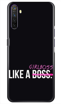 Like a Girl Boss Mobile Back Case for Realme X2 (Design - 265)